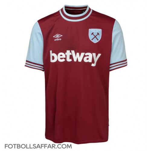 West Ham United Hemmatröja 2024-25 Kortärmad